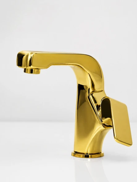 P.S.A. ALARA MİX LAVABO BATARYASI GOLD (PS1542) ürün görseli 1