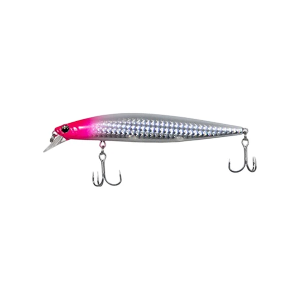 Ryuji Jerk Pro 12cm 22gr Maket Yem Renk : Pink Head UV ürün görseli 1