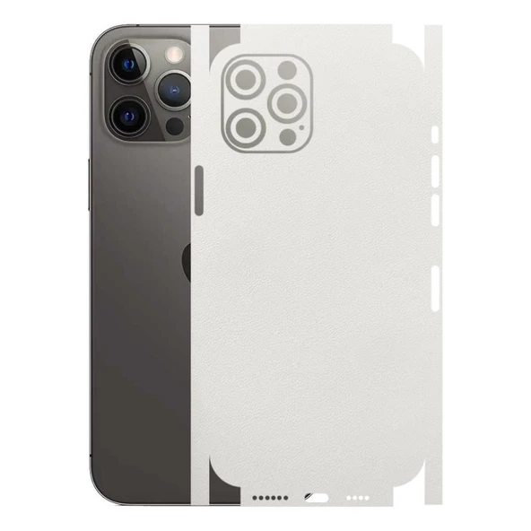 Kapps Iphone 12 Pro Max ile Uyumlu Bumper Serisi Premium Kaplama 360  Beyaz ürün görseli 1