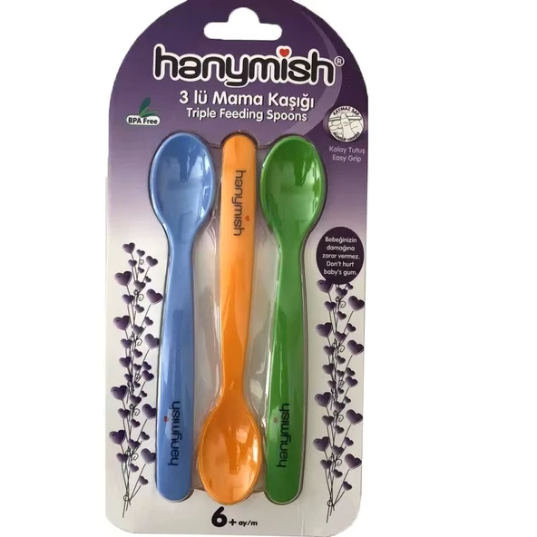 Hanymish 510 Mama Kaşığı 3'lü Set ürün görseli 1