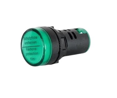 SİNYAL AMPUL22MM 220V GİZLİ KONTAK YEŞİL ürün görseli 1