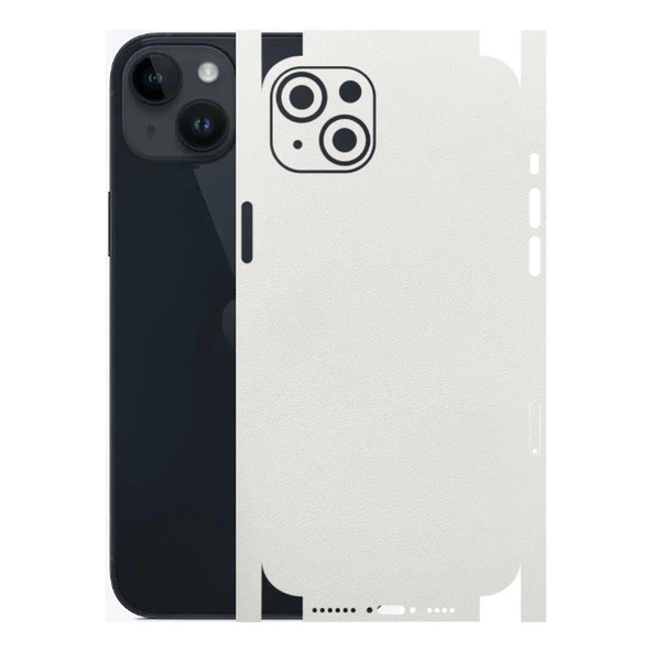 Kapps Iphone 14 Plus ile Uyumlu Bumper Serisi Premium Kaplama 360  Beyaz ürün görseli 1