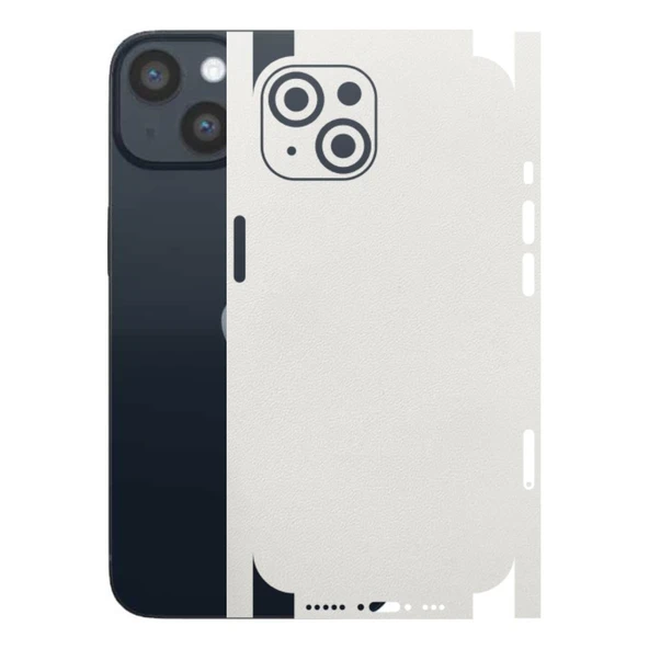 Kapps Iphone 14 ile Uyumlu Bumper Serisi Premium Kaplama 360  Beyaz ürün görseli 1