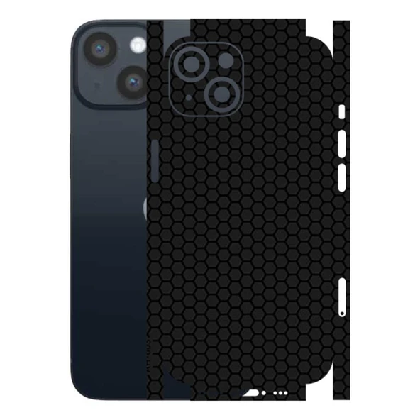 Kapps Iphone 14 ile Uyumlu Bumper Serisi Premium Kaplama 360  Siyah ürün görseli 1