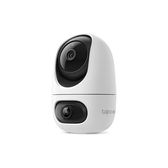 TP-LİNK Tapo C245D | 2k 3mp Çift Lensli Akıllı Güvenlik Kamerası | 360° | Geniş Açı ve Tele-Lens | Akıllı Hareket Takibi | Aı Kişi ve Bebek Ağlaması Algılama | Çift Ekran Izleme|bulut/sd Kart Depolama ürün görseli 1