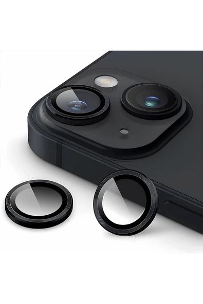 iPhone 13 / 13 Mini Uyumlu Safir Lens Çizilmez Dayanıklı Kamera Koruyucu ürün görseli 1