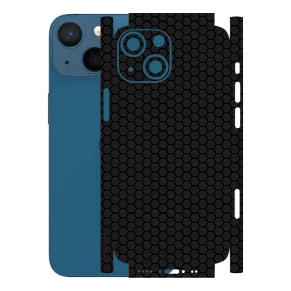 Kapps Iphone 13 Mini ile Uyumlu Bumper Serisi Premium Kaplama 360  Siyah ürün görseli 1