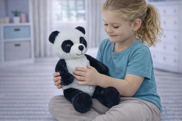 Peluş Sevimli Hayvanlar 35 cm - Panda - 1 ADET ürün görseli 1