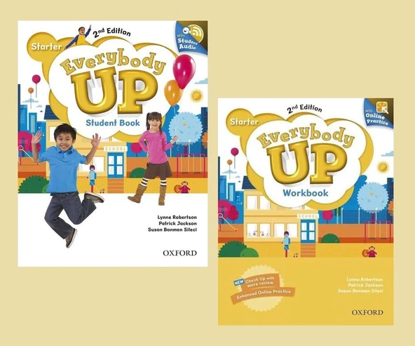 Everybody Up: Starter (2nd Ed.) Student Book + Workbook with Downloadable Audios-Videos (Online KOD yoktur) ürün görseli 1