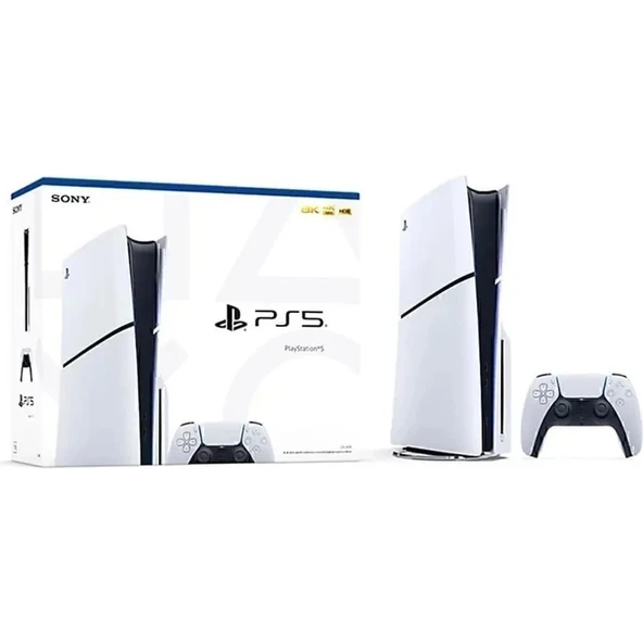 SONY Playstation 5 Slim CD Oyun Konsolu 1 TB Beyaz Renkli HDMI Çıkışlı ve Bluetooth Destekli ürün görseli 1