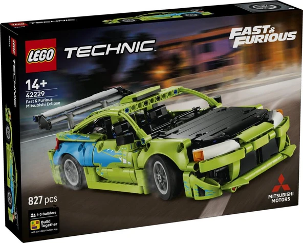 LEGO Technic 42229 Mitsubishi Eclipse ürün görseli 1