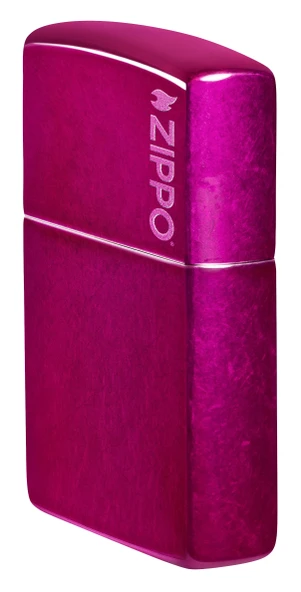 Zippo Candy Raspberry Matte Logo Dizayn Çakmak - Resim 6