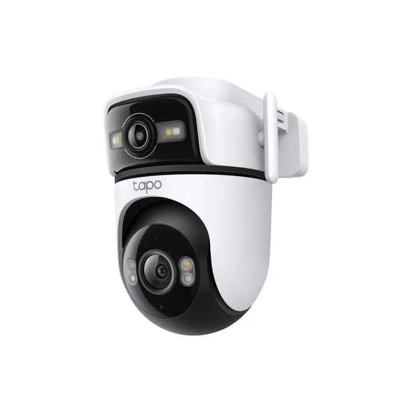 TP-LİNK Tapo C545D | 2k Çift Lensli Dış Mekan Güvenlik Kamerası | 165° Geniş Açı + Telefoto Lens | İp66 | Aı Takip | Renkli Gece Görüşü | Ethernet Bağlantı | Iki Yönlü Ses | Yerel & Bulut Depolama ürün görseli 1