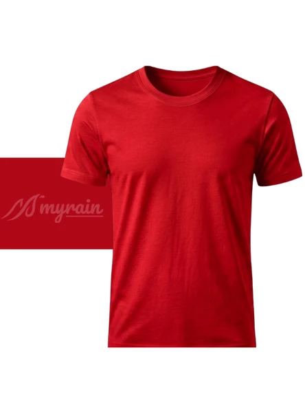 Bisiklet Yaka Basic Tişört (SlimFit) - Resim 3