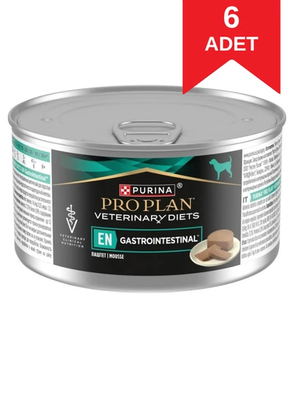 Pro Plan Veterinary Gastrointestinal EN Etli Yaş Köpek Maması 195 Gr X 6 Adet ürün görseli 1