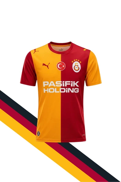 GS FRM 041 784991 GALATASARAY ORJİNAL LİSANSLI PUMA 2026/2027 İÇ SAHA PARÇALI  FORMA ürün görseli 1