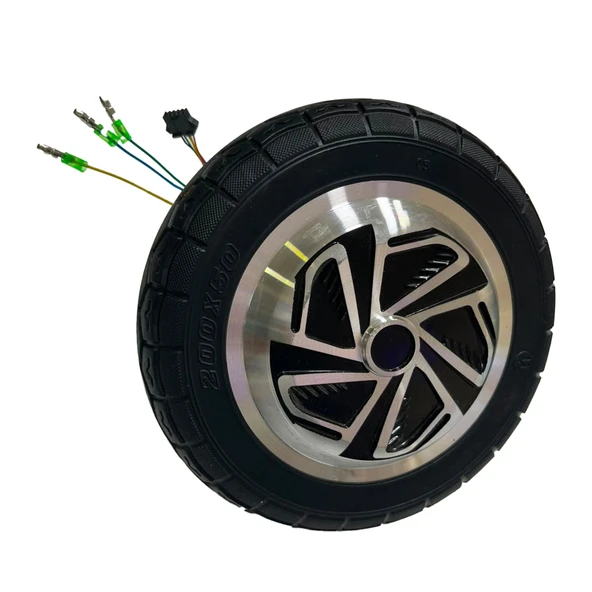 8.5 inç Elektrikli Hoverboard Motor ve Tekerlek, Siyah, Soketli ürün görseli 1