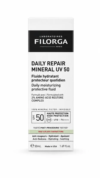 Filorga Daily Repair Mineral UV 50 Daily Moisturizing Protective Fluid 50 ml ürün görseli 1