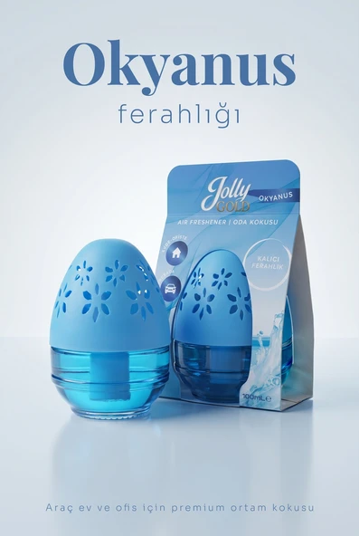 OKYANUS KOKULU ARAÇ EV VE OFİS ODA KOKUSU 100 ML PREMIUM ORTAM KOKUSU ürün görseli 1