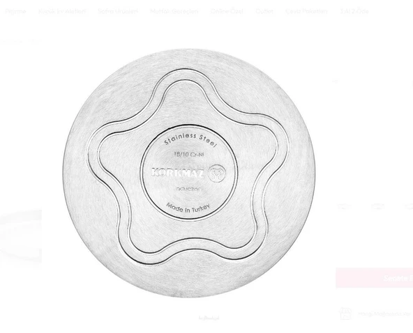 Korkmaz Proline Satin 22x3 cm Omlet A1184 - Resim 2