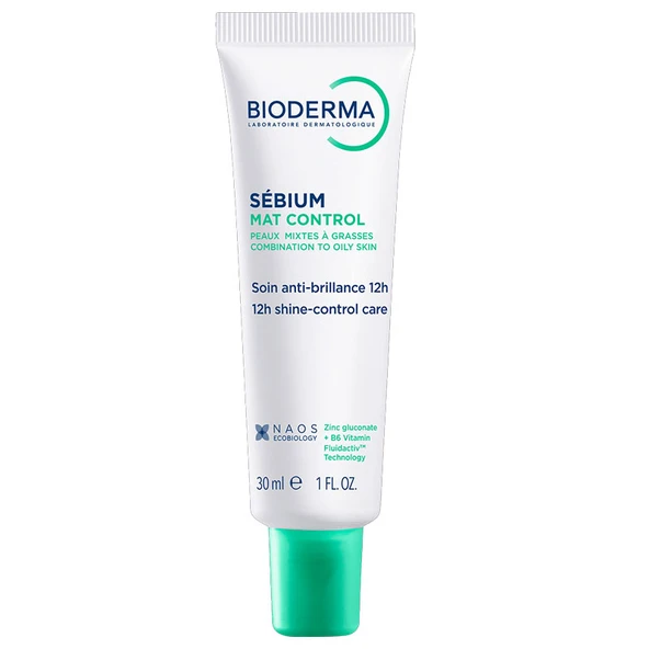 Bioderma Sebium Mat Control - Karma, Yağlı Eğilimli Ciltler için Matlaştırıcı Bakım Kremi 30 ml ürün görseli 1