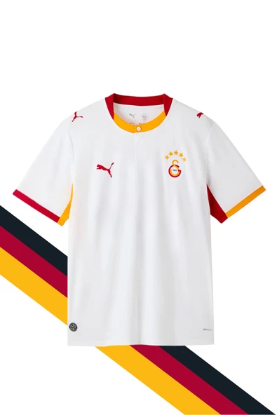 GS FRM 042 785002 GALATASARAY ORJİNAL LİSANSLI PUMA 2026/2027 ALTERNATİF BEYAZ  FORMA ürün görseli 1