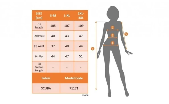 Kadın Bodycon Midi Boy Dalgıç Elbise - Resim 2