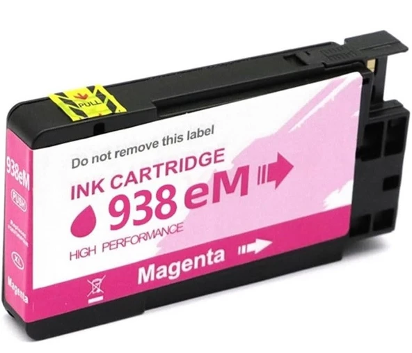 HP 938e-4S6Y0PE (Pro 9110/Pro 9117/Pro 9120/Pro 9122/Pro 9125/Pro 9730/Pro 9132/Pro 9135/Pro 9720/Pro 9730) Uyumlu Kırmızı Kartuşu ürün görseli 1