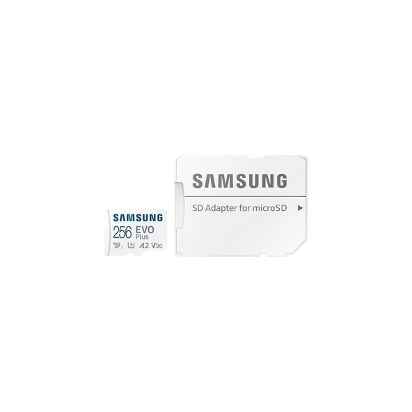 Samsung Evo Plus MB-MC256KA Class 10 UHS-I U3 A2 V30 256 GB Micro SD Kart ürün görseli 1