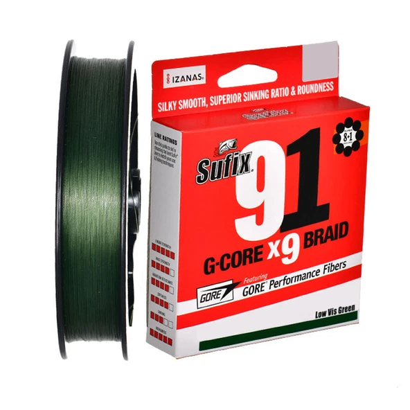 Sufix 91 G-Core x9 İp Misina ürün görseli 1