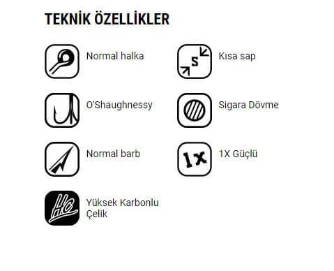 VMC Üçlü Olta İğnesi 9622PS - Resim 2