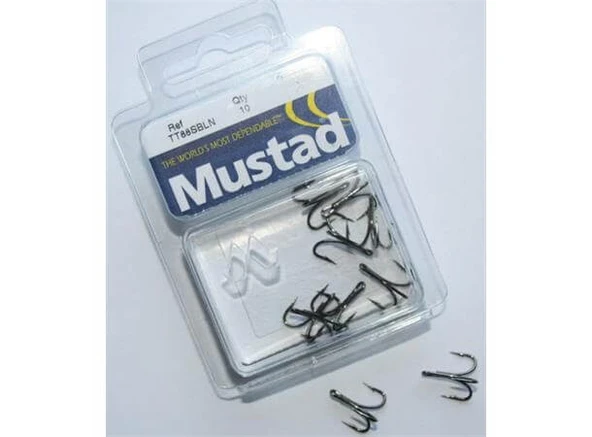 Mustad Olta İğnesi TT 88 SBLN 10 lu - Resim 2