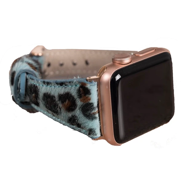 Apple Watch Uyumlu Deri Kordon 42-44-45mm Slim LEO56N ürün görseli 1