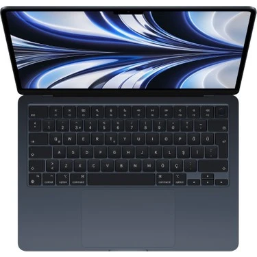 Apple MacBook Air M2 16 GB 256 GB SSD 13.6" MC7X4TU/A Gece Yarısı VİTRİN ürün görseli 1