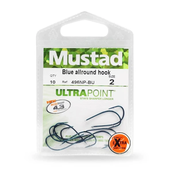 Mustad Olta İğnesi 496 NPBU 10 lu - Resim 3