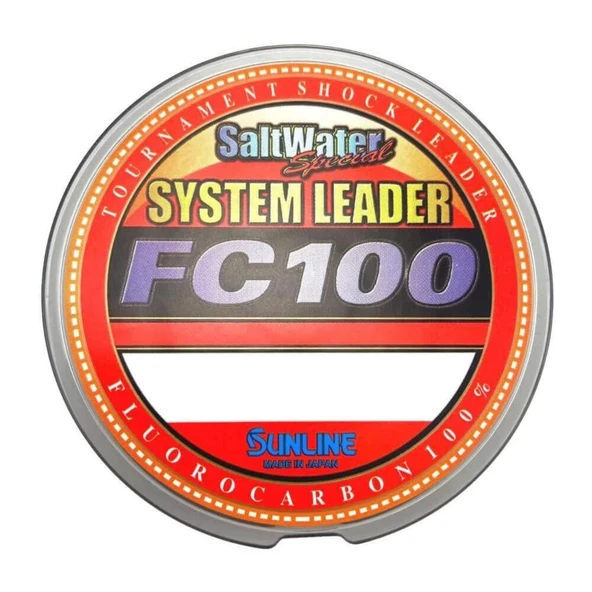 Sunline System Leader Fc100 Fluorocarbon Misina ürün görseli 1