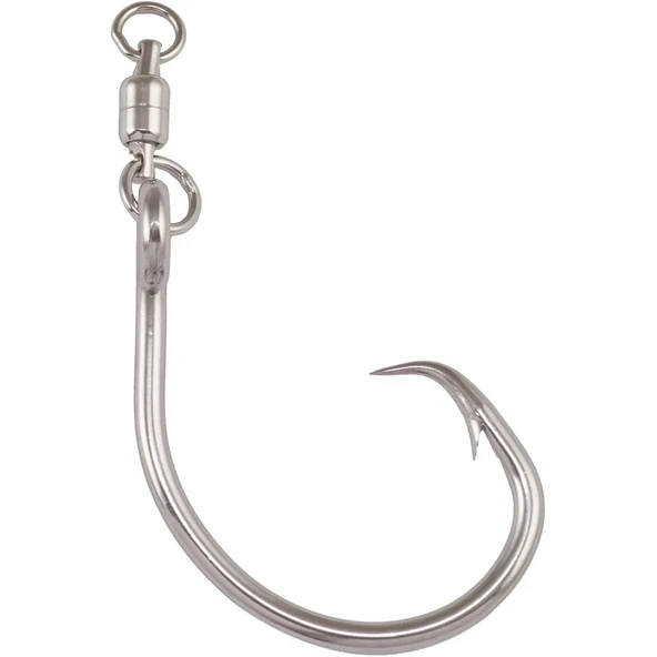 Mustad Swivel Demon Perfect Circle 3X Strong SE39950NP Olta İğnesi ürün görseli 1