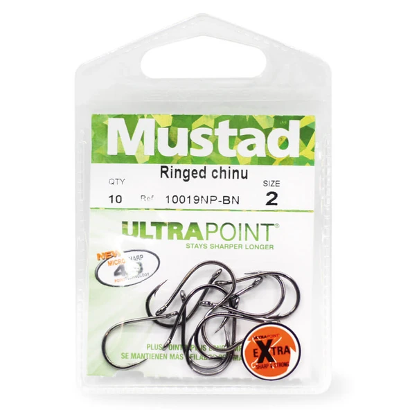 Mustad Eyed Chinu 10019NP-BN Olta İğnesi ürün görseli 1