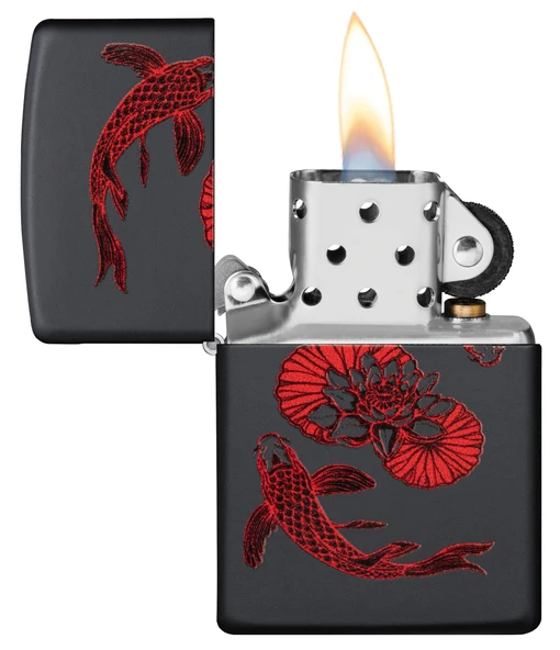 ZIPPO - Benzin - Ateş - 60006153 Koi - Resim 3
