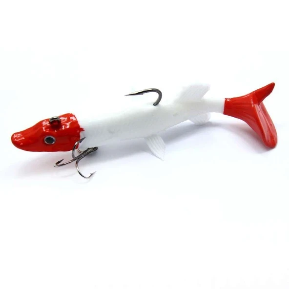 Captain 3066 Pluse Soft 10cm Turna Silikonu 3lü Set Suni Yem ürün görseli 1