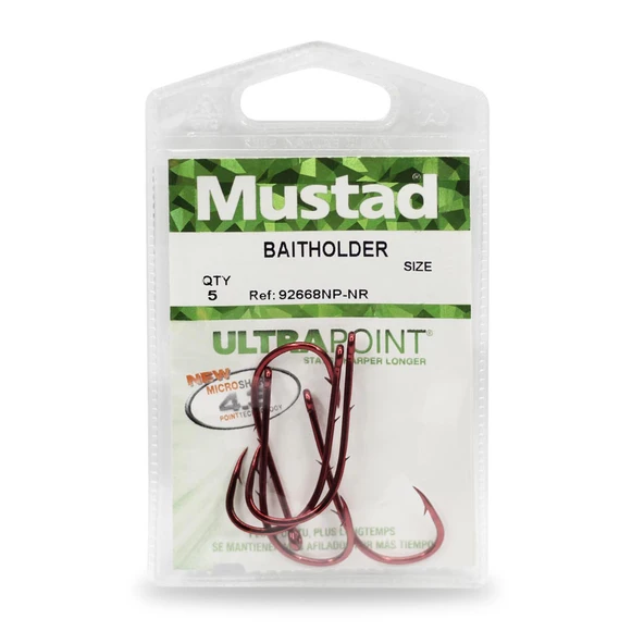 Mustad Red Baitholder Olta İğnesi 92668NP-NR - Resim 3