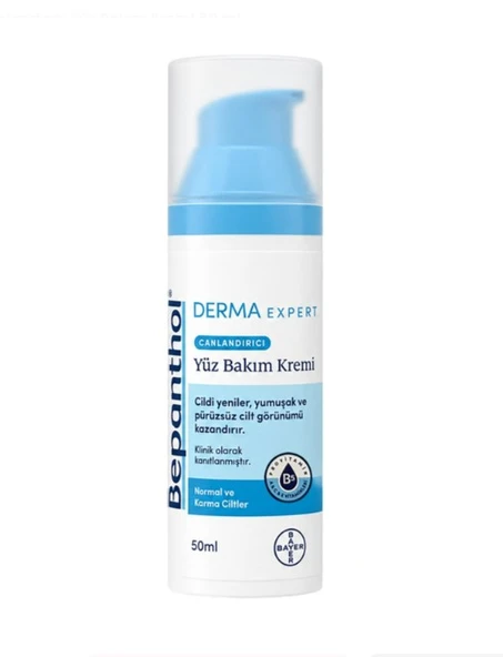 Bepanthol Derma Expert Canlandırıcı Yüz Bakım Kremi 50 ml ürün görseli 1