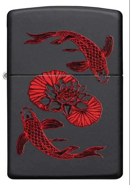 ZIPPO - Benzin - Ateş - 60006153 Koi - Resim 2