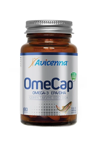 Avicenna Omecap Omega 3 80 Kapsül ürün görseli 1