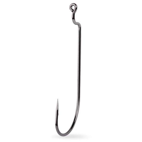 Mustad Offset Worm 39121NP-BN Olta İğnesi - Resim 2