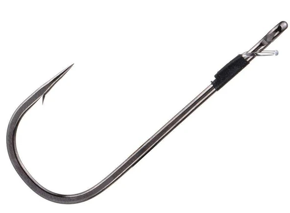 Hayabusa FPP HD Straight Güçlendirilmiş Delikli Lüfer İğnesi Black Nikel ürün görseli 1