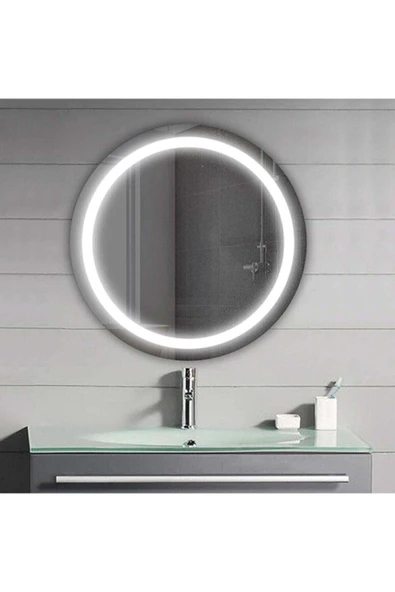 GLOBAL LED MIRROR Banyo Aynası Ledli Ayna Işıklı Ayna 75 cm ürün görseli 1