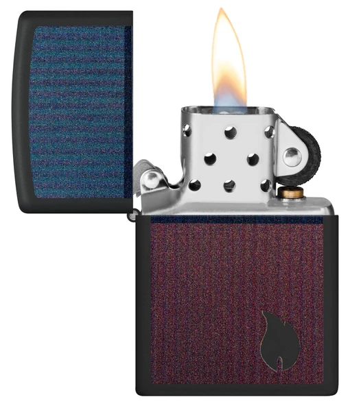 Zippo Two Tone Flame Dizayn Çakmak - Resim 3