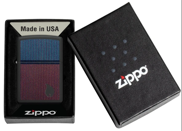 Zippo Two Tone Flame Dizayn Çakmak - Resim 5
