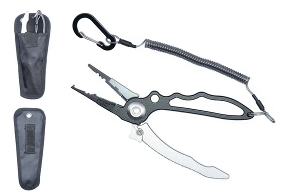Captain 7506 Grip Alüminyum Balık Tutucu Kılıflı Kendinden Kilitli 19cm ürün görseli 1
